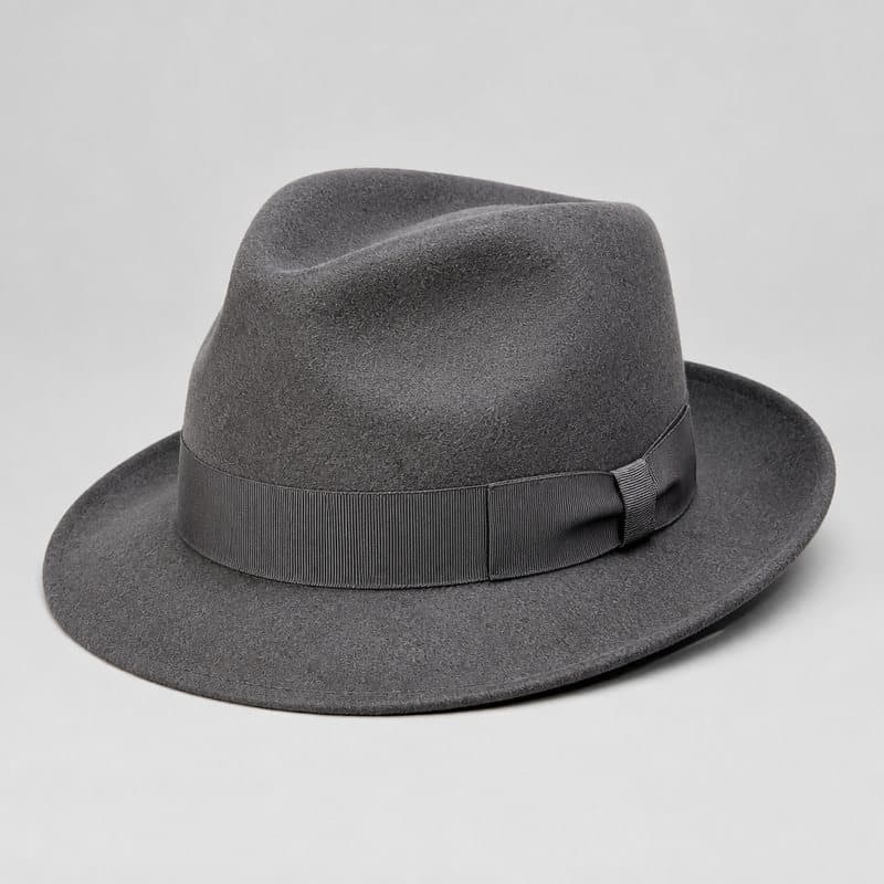 Grey Fedora