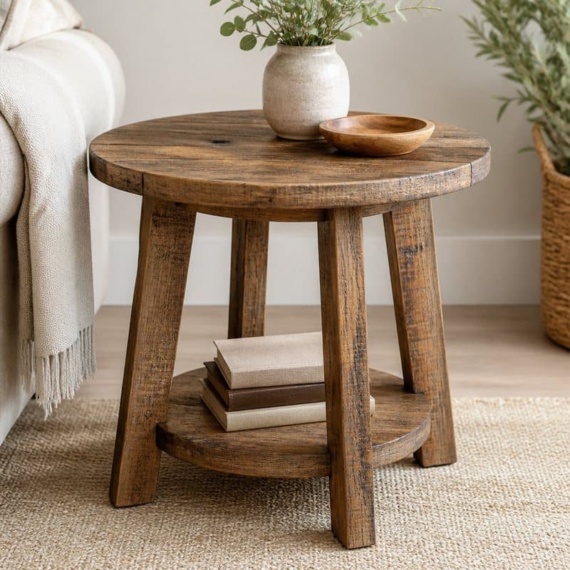 Baja Round End Table