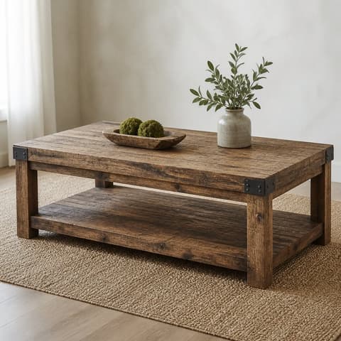 Baja Rectangular Cocktail Table - 1